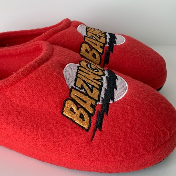 Big Bang Theory Bazinga Slippers - Picture 2 of 4